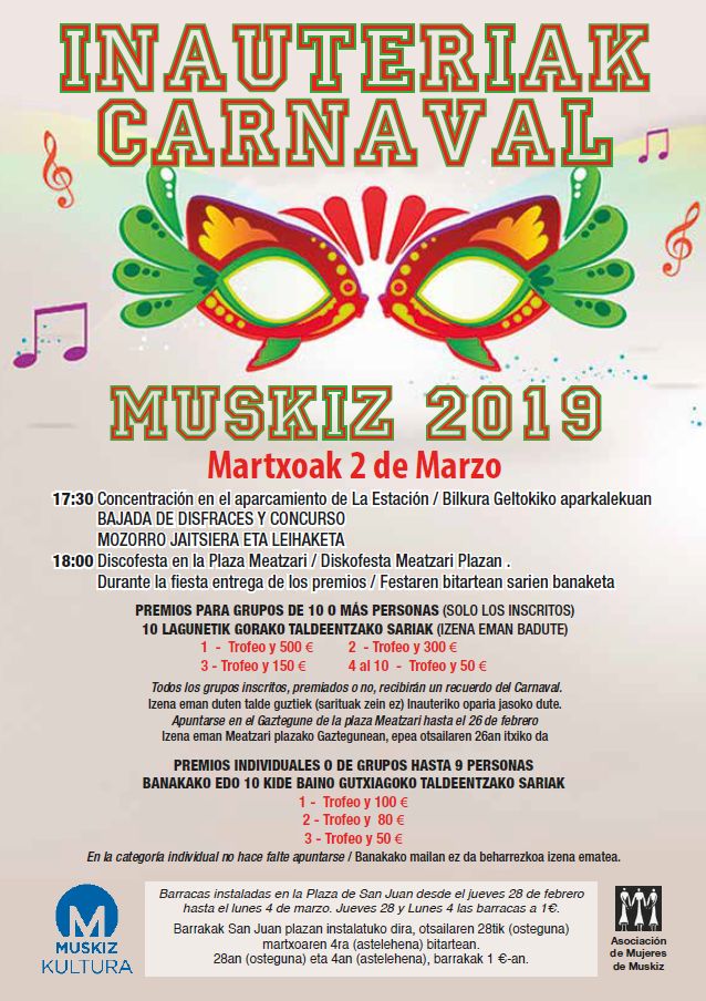 Muskizeko inauteriak 2020 Carnavales de Muskiz
